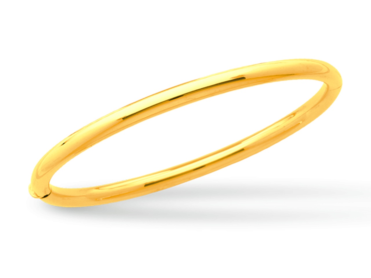 Bracelet Jonc ouvrant, fil rond Or jaune 18k caplain saint andré